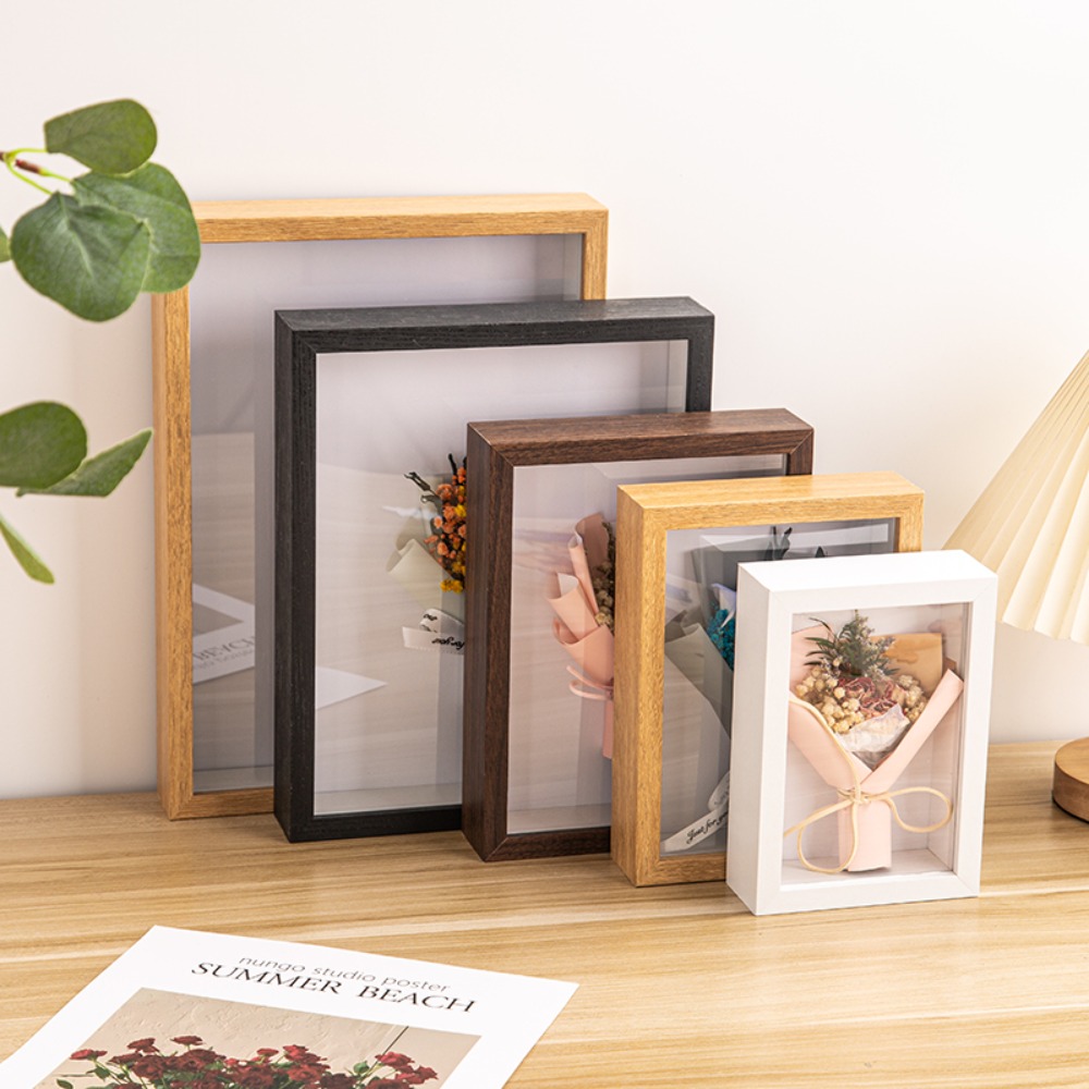 Bamboo Photo Frame - Wytrzymała, wielorozmiarowa ramka typu shadow box,