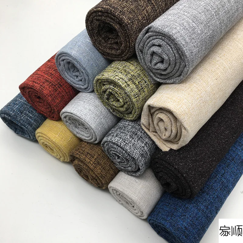 Linen Table Runner - Thickend Bawełniana tapicerka lniana na metry