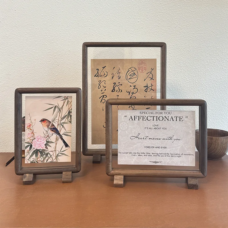 Bamboo Photo Frame - Wysokiej jakości, dwustronna ramka na zdjęcia