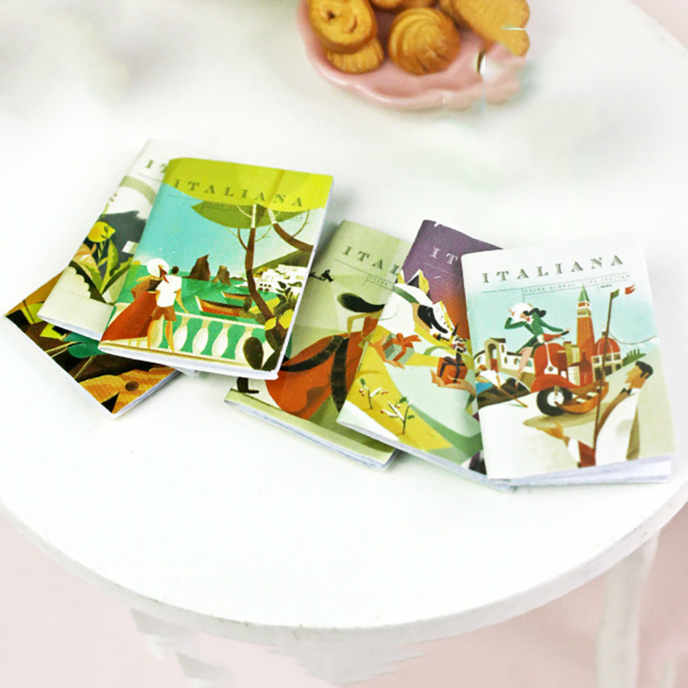 Home Decor Magazine - 6 szt. Akcesoria do domku dla