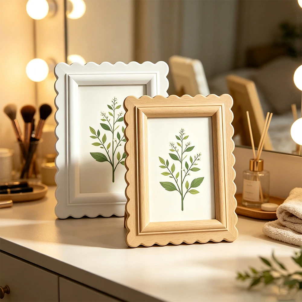 Boho, beżowa ramka na zdjęcia  – Bamboo Photo Frame recenzja i cena