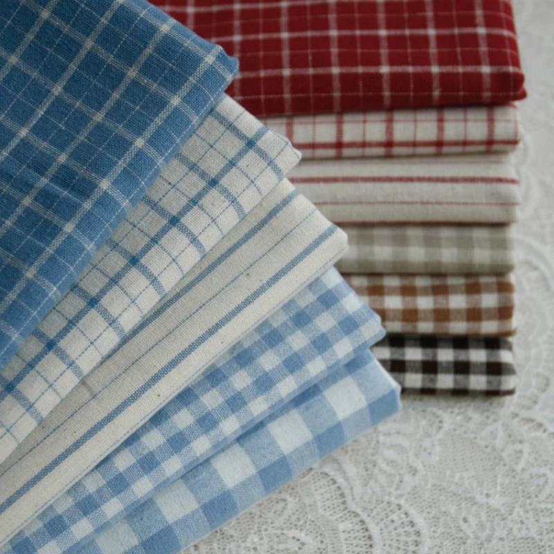 Tkanina lniana w kratę w stylu – Linen Table Runner recenzja i cena