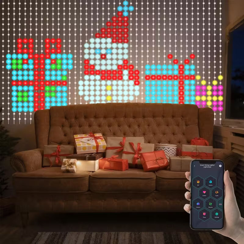1/2 SZT. 400 LED Inteligentne  – Home Decor Free App recenzja i cena