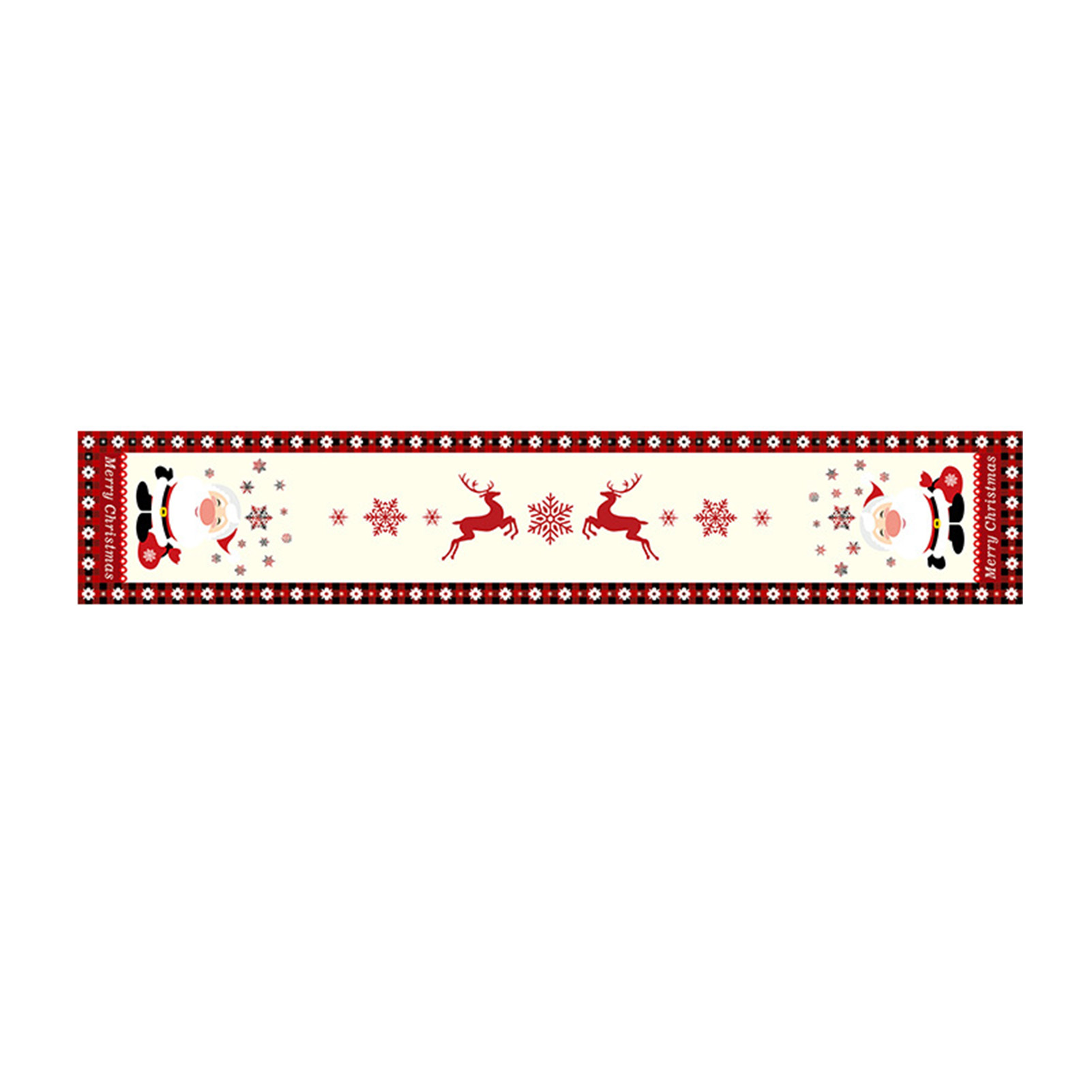 Świąteczny, kwiatowy bieżnik n – Linen Table Runner recenzja i cena