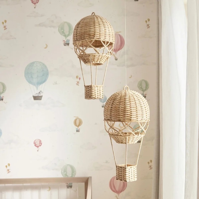 Ręcznie Robiony Kosz Wiszący z – Rattan Plant Basket recenzja i cena