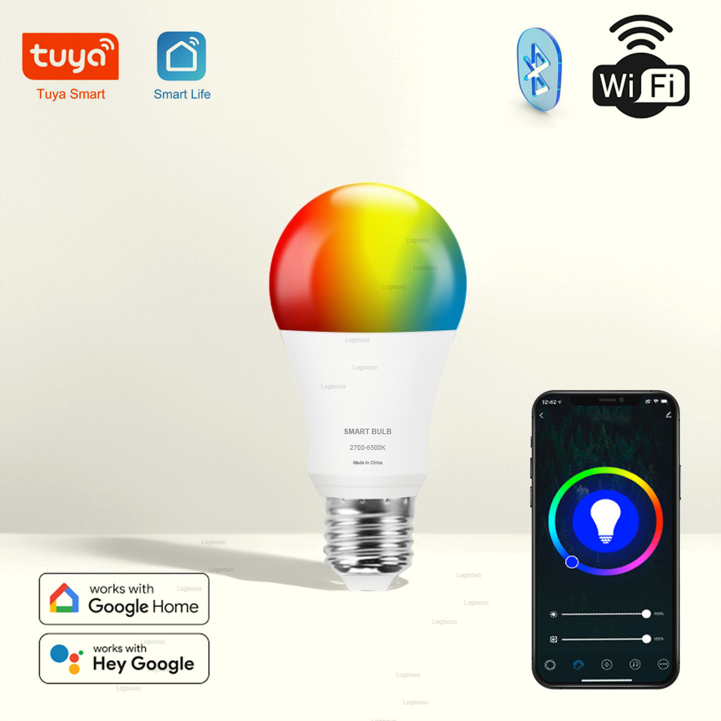 Żarówka LED Tuya Bluetooth/WiF – Home Decor Free App recenzja i cena