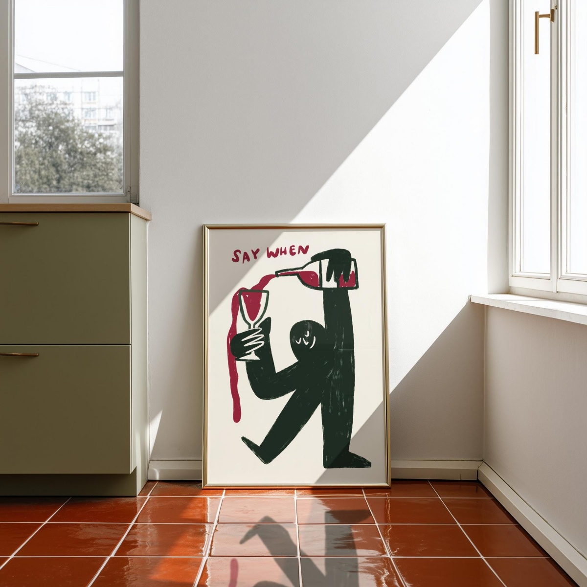1 szt. bezramowy plakat na płó – Home Decor Y2K recenzja i cena