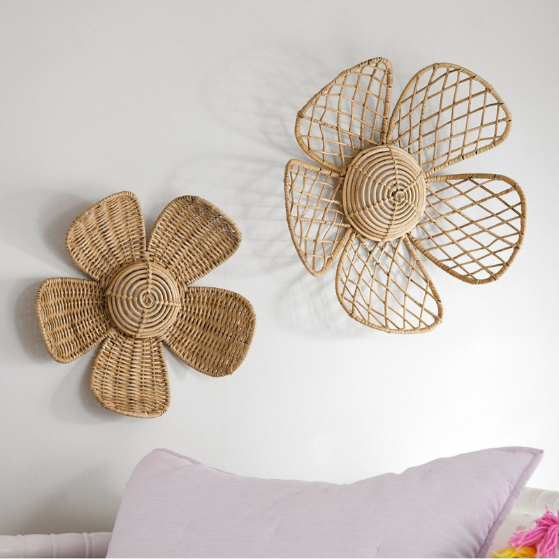 INS Nordic Woven Rattan Flower – Home Decor Za recenzja i cena
