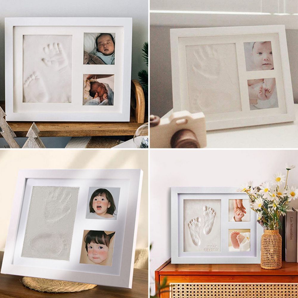 Zestaw do odcisków dłoni i stó – Bamboo Photo Frame recenzja i cena