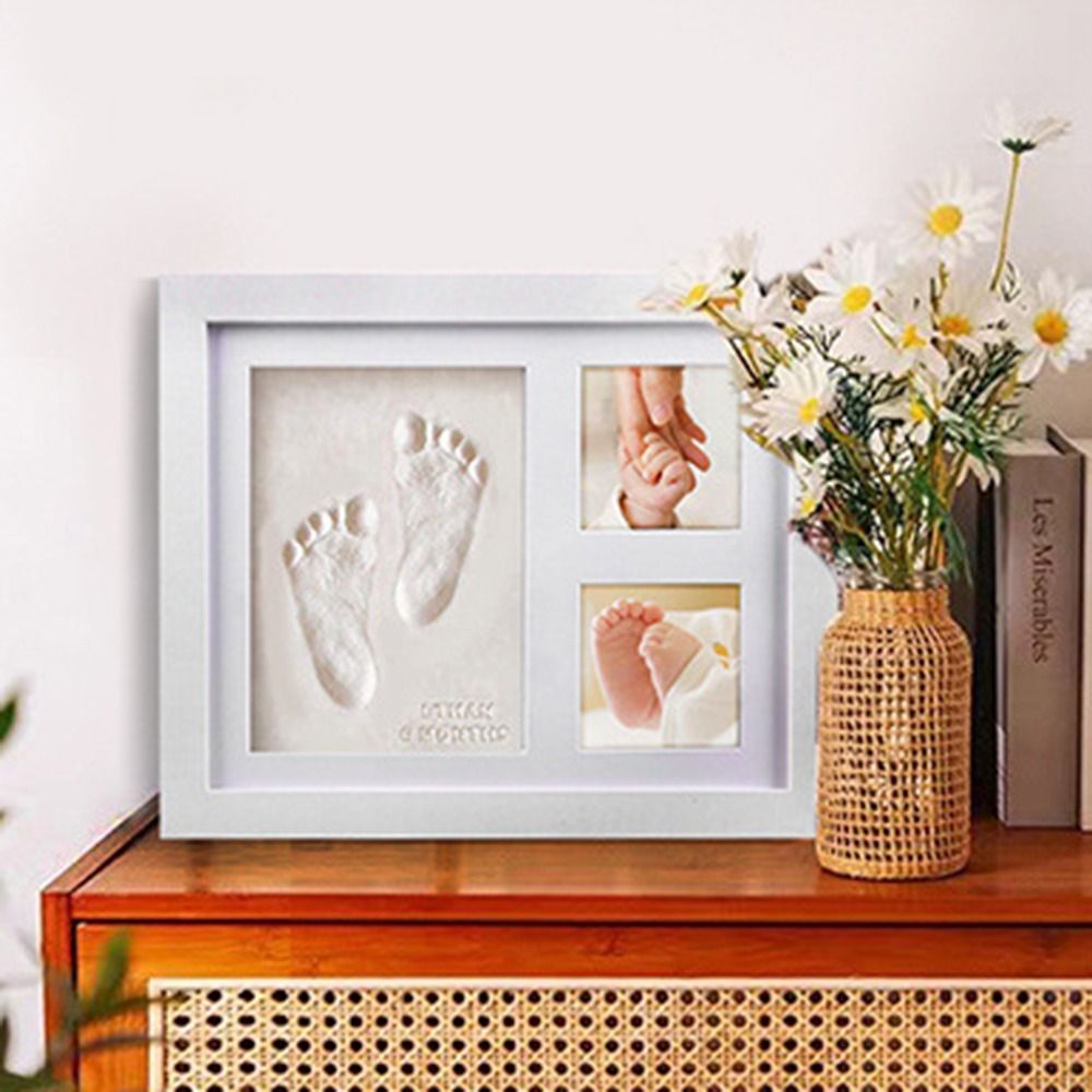 Zestaw do odcisków dłoni i stó – Bamboo Photo Frame recenzja i cena