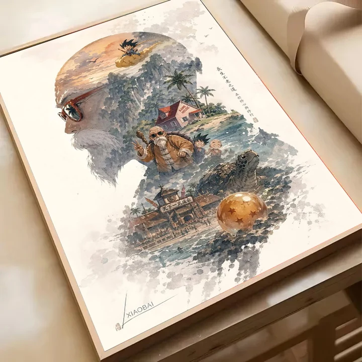 Dragon Ball Goku Frieza Anime  – Home Decor Magazine recenzja i cena