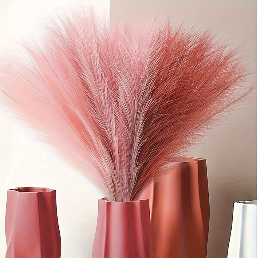 10Pc Sztuczna trawa pampasowa  – Pampas Grass Decor recenzja i cena